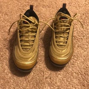 Nike Air max 97 vapormax metallic gold men size 9